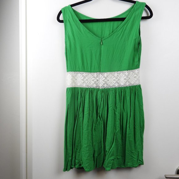 Modcloth Green Dress in Large - Picture 2 of 3